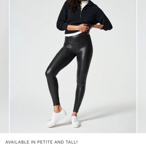Spanx Faux Leather Leggings